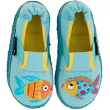 Nanga Kinder - Unisex Mädchen Hausschuh Goldfischi türkis 25