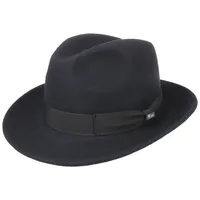 LIPODO Bogart Filzhut blau S (54-55 cm)