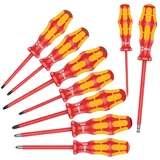 WERA 160 i/162 i/167 i/9 Schraubendrehersatz Kraftform Plus Serie 100, VDE 160i/162i/167i/9 9-tlg. (05133355001)