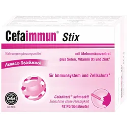 Cefaimmun Stix  Ananas-Geschmack 42 St Granulat