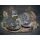 CreaTable New Style black Kombiservice 16-tlg.