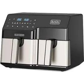 Black & Decker Doppelkorb-Fritteuse 9L BXAF9000E Schwarz