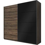 INOSIGN »Galaxy Kleiderschrank, Wäscheschrank 200, 220 oder 270cm breit«, INKLUSIVE kompletter Innenausstattung, Metallgriffe und Glasfront