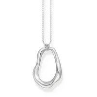 Thomas Sabo Kette mit Anhänger Natural Beauty Silber