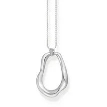 Thomas Sabo Kette mit Anhänger Natural Beauty Silber