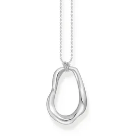 Thomas Sabo Kette mit Anhänger Natural Beauty Silber