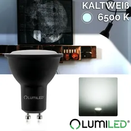 Lumiled GU10 Lampe 6W 580 Lm Leuchtmittel 6500K kaltweiß Strahler Spot, ersetzt 50W Halogenlampen 120° Reflektorlampen Reflektor 10 Stück La...