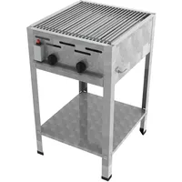 ChattenGlut Gasbräter 2-flammig 480 x 530 x 800 cm