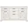 Forte Sideboard Kashmir 177,7 x 96,2 x 48,3 cm Pinie weiß
