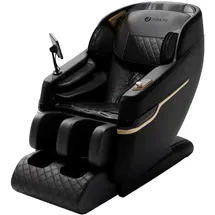 Juskys Massagesessel mit Ganzkörpermassagefunktion Kunstleder 142 x 75 x 105 cm Schwarz