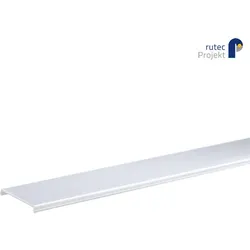 Rutec Projekt Abdeckung für Profil TUP35/35, PMMA (Acryl), 200cm, opal RUP-PFE992