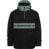 horsefeathers Gordie Jacke Schwarz/Eisberggrün M