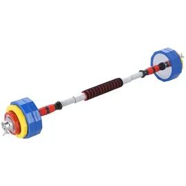 HMS Kurzhantel-Langhantelset Fitness SKC20 2x10kg