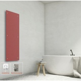 Jollytherm Bella Jolly Infrarot Glasheizkörper 45x120 cm 850 Watt, rot