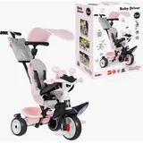 Smoby Baby Driver Dreirad Plus, Rosa
