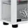 VCM Glasvitrine Lumo Mini 59 x 90 x 18 cm Weiß