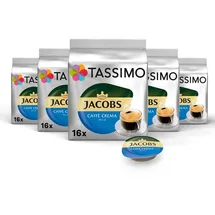 TASSIMO Jacobs Caffè Crema Mild 5 x 16 St.