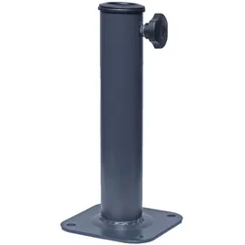 MCW Ständer auf Bodenhülse MCW-A96, Schirmständer für Bodenanker/-platte/-montage Sonnen-/Ampelschirm, Metall Ø 38-48mm
