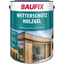 baufix Wetterschutz-Holzgel Eiche hell seidenglänzend 5 l