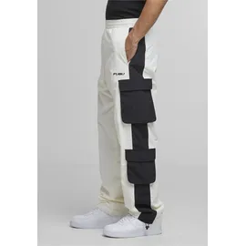 FUBU Corporate Cargo Jogginghose - weiß,
