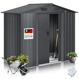 Kesser Gerätehaus 1,31 x 1,31 m Grau