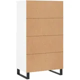 vidaXL Highboard 60 x 110 x 36 cm Weiß