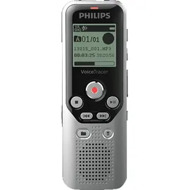 Philips VoiceTracer DVT1250 Audiorecorder, Dunkel Silber und Schwarz