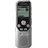 Philips VoiceTracer DVT1250 Audiorecorder, Dunkel Silber und Schwarz