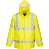 PORTWEST H440 Herren Leichte Wasserdichte Hi-Vis Regenjacke Gelb, XXXL