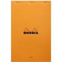 Rhodia 19000C - Notizblock (geheftet, mikroperforiert, DIN A4+, 80