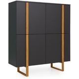 Tenzo Highboard »BIRKA«, grau