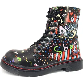 Dockers by Gerli Schnürboots schwarz