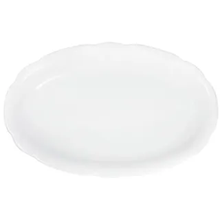 Kahla Rossella Platte, oval 32 cm| weiß