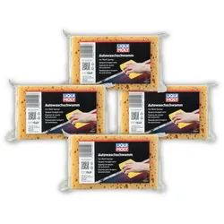 4x LIQUI MOLY 1549 Reinigung Auto-Wasch-Schwamm Autopflege Autoschwamm