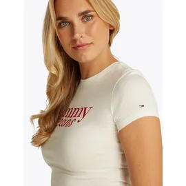 Tommy Hilfiger Tommy Jeans T-Shirt TJW 2PACK ESSENTIAL LOGO TEE (Packung, 2-tlg) mit Logodruck schwarz XL (42)