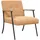 vidaXL Sessel 59 x 75 x 78 cm Beige mit Kissen
