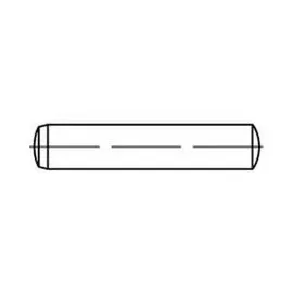 Industrial Quality Supplies DIN 6325 Zylinderstifte Stahl 4 m6 x 24 S