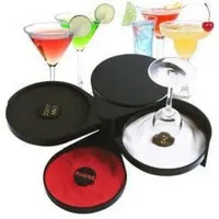 Luxuskollektion Glas Rimmer 3-Stufig Bar Zubehör Cocktail-Werkzeug für Salz