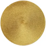 Excelsa Platzsets, Polypropylen, Gold, Durchmesser: 36 cm, 6 Stück