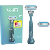 Gillette Venus Smooth Rasierer + 2 Klingen