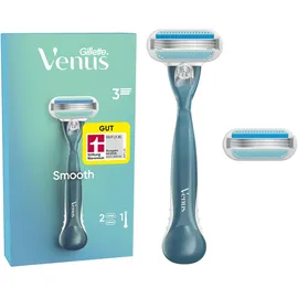 Gillette Venus Smooth Rasierer + 2 Klingen