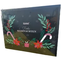 Isana Beauty Adventskalender 2025 * wünscht eine schöne Adventszeit* + 20 ml Pure Pastel Lemon EDT + 24 tolle Überraschungen