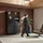 Furnhouse Vitrine 110 x 45 x 190 cm Schwarz