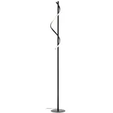 Brilliant LED-Stehlampe Eunice Metall Schwarz
