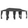 vidaXL Pavillon 6 x 2,98 m Anthrazit