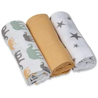Grünspecht Naturprodukte Mullwindel Gr. 3 (70 x 70 cm) 3 St.