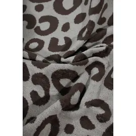 OTTO home Anna Leopardmuster Handtuchset 8-tlg. grau