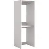 xonox.home Waschmaschinenschrank Free 66 x 195 x 60 cm Weiß