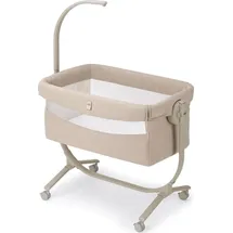 Cam il mondo del bambino Baby Beistellbett Cullami | Mehr Farben verfügbar | inkl. Wippfunktion | 8-fach höhenverstellbar, - Beige