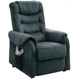 Livetastic Fernsehsessel, Dunkelblau, Textil, 78x107x93 cm, Stoffauswahl, Relaxfunktion, Wohnzimmer, Sessel, Fernsehsessel